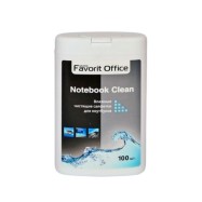 F430029 "FAVORIT OFFICE" Notebook Clean Влажные салфетки для Ноутбуков (фляга - 100 шт)