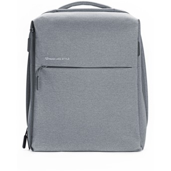 Рюкзак для ноутбука Xiaomi Millet minimalist Urban Backpack Серый - Metoo (1)