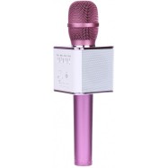 Беспроводной микрофон Q9 Розовый