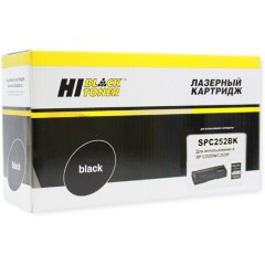 Картридж Hi-Black (HB-SPC252Bk) для Ricoh Aficio SPC252DN/<wbr>C252SF, Bk, 6,5K