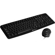 Клавиатура и мышь Canyon CNE-CSET1 USB Black