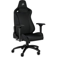 CORSAIR TC200 Soft Fabric Gaming Chair, Standard Fit - Black/Black