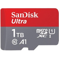 SANDISK 1Tb Ultra microSDHC UHS-I Card A1 Class 10