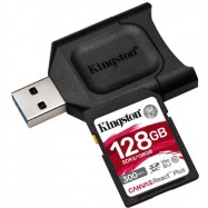 Флеш (Flash) карты Kingston Canvas React Plus SDR2/128GB (128 ГБ)