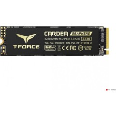 Твердотельный накопитель SSD T-FORCE M.2-2280 PCI-E Gen3x4 Z330 1TB BLACK RETAILW/<wbr>HEAT STICKER TM8FP8001T0C311