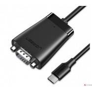 Кабель UGREEN CM253 USB-C to DB 9pin RS232 Cable 1.5m. 70612