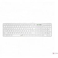 Клавиатура Genius RS2,SlimStar 126,RU,USB,WHITE 31310017410