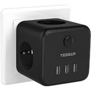Сетевой фильтр Tessan TS-301-DE черный