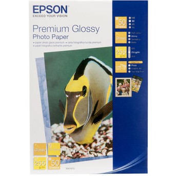 Фотобумага 13х18 Epson C13S041875 50 Л. 255 Г/<wbr>М2 Premium Glossy Paper - Metoo (1)