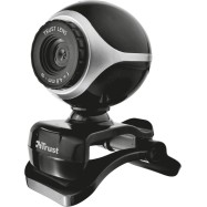 Web-камера Trust Exis Webcam Black-Silver